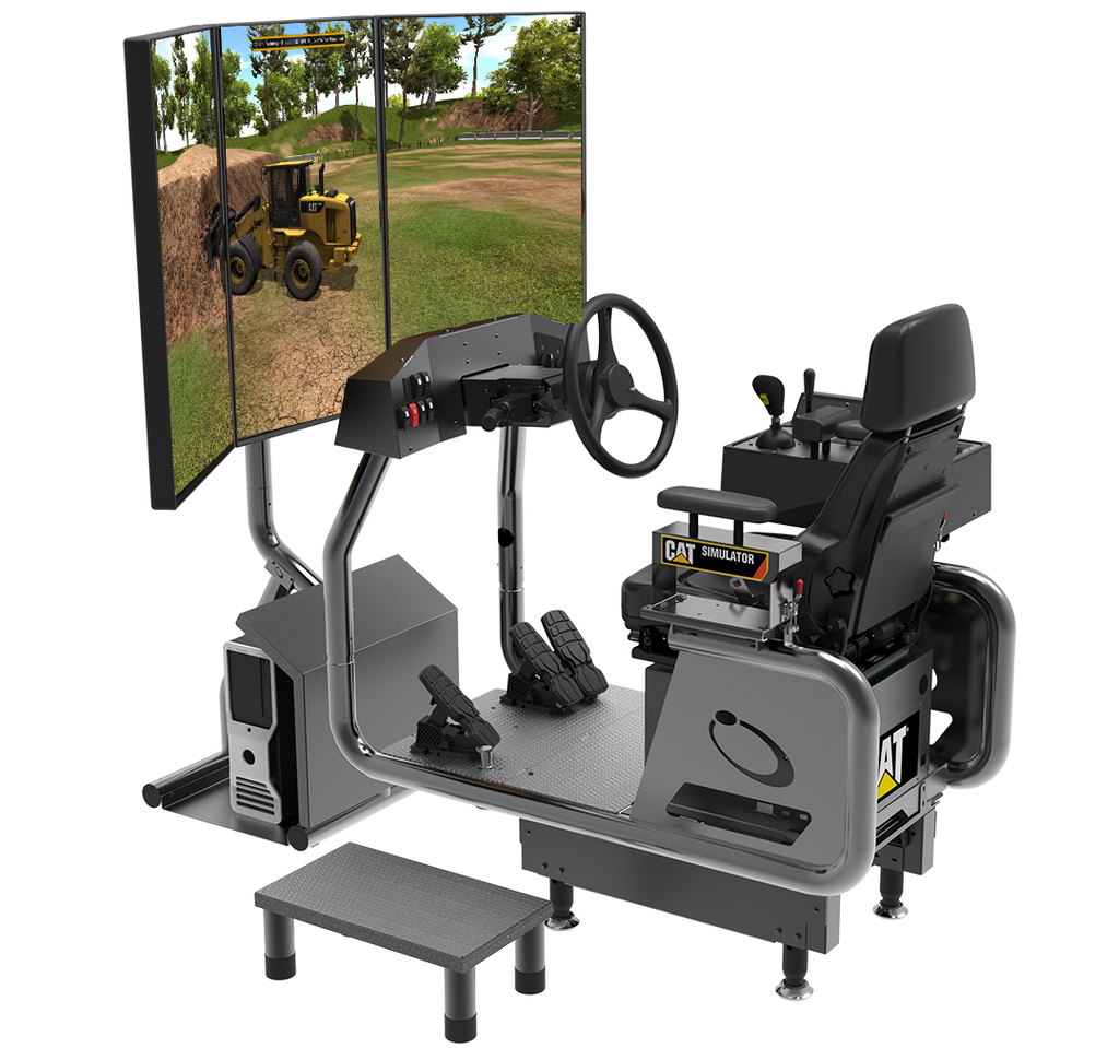 Cat® Simulators New SimLite Compact Track Loader System Builds Operator Skills With Portable