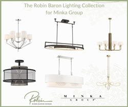 Celebrity Interior Designer Robin Baron Partners with Minka Group to Launch New Lighting Collection