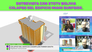 Entrevista sobre el Colapso del Edificio Miami Surfside | XTOTV Enlace Bolivia