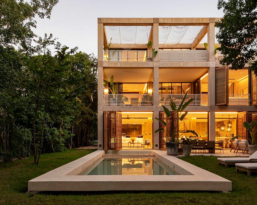 sordo madaleno arquitectos perches 'o pato' villa along mexican coastline