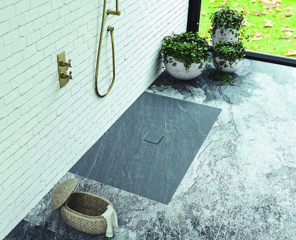 Innovative New Slate Effect Shower Trays from Matki