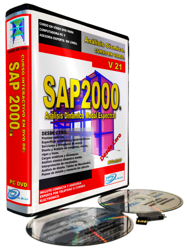 Curso de CSI SAP2000 V21 Modal Para Análisis Dinámico Modal Espectral
