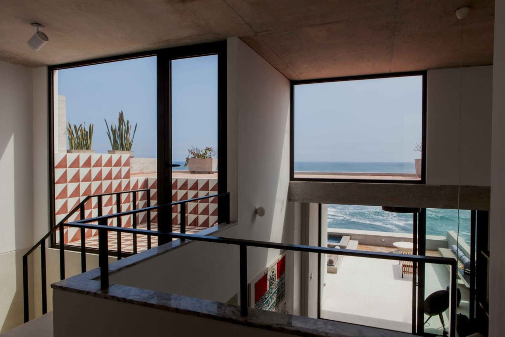 Casa de Playa, cuando el mar se funde en la terraza