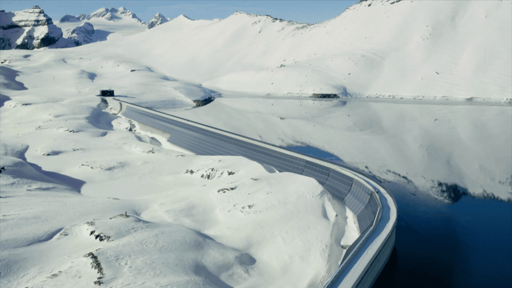 Construction begins on vertical solar project in the Alps
