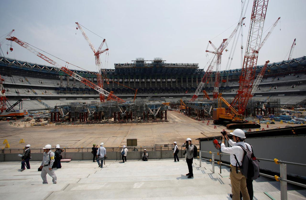 Así avanza la construcción del centro de canotaje slalom de Tokyo 2020