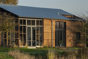 Arquitectos británicos construyen una casa baja en carbono utilizando cáñamo