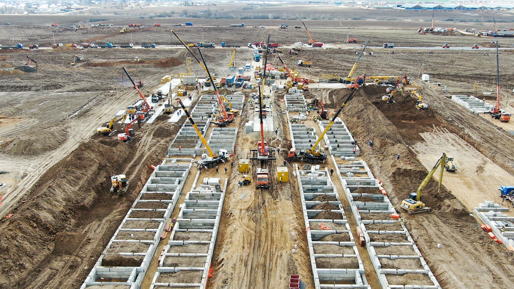 La construcción en tiempo récord de un centro médico militar en Rusia