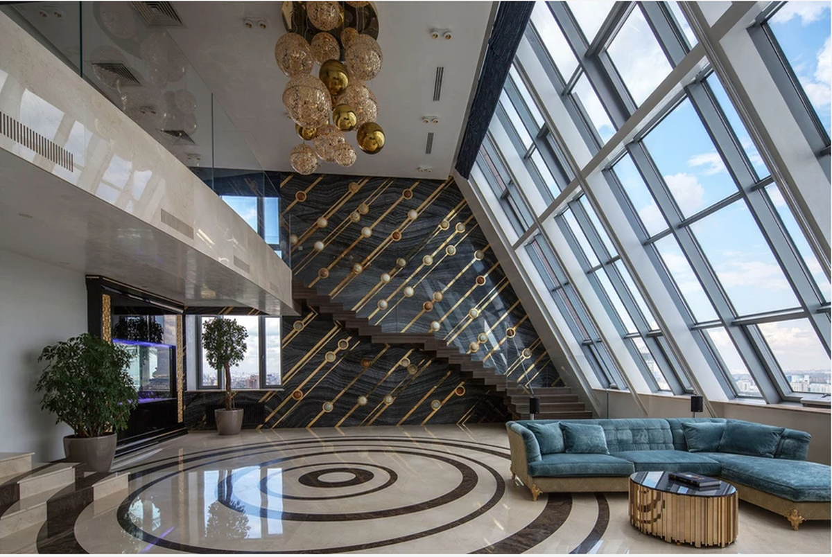Accessible Luxury Penthouse Building Construction photo
