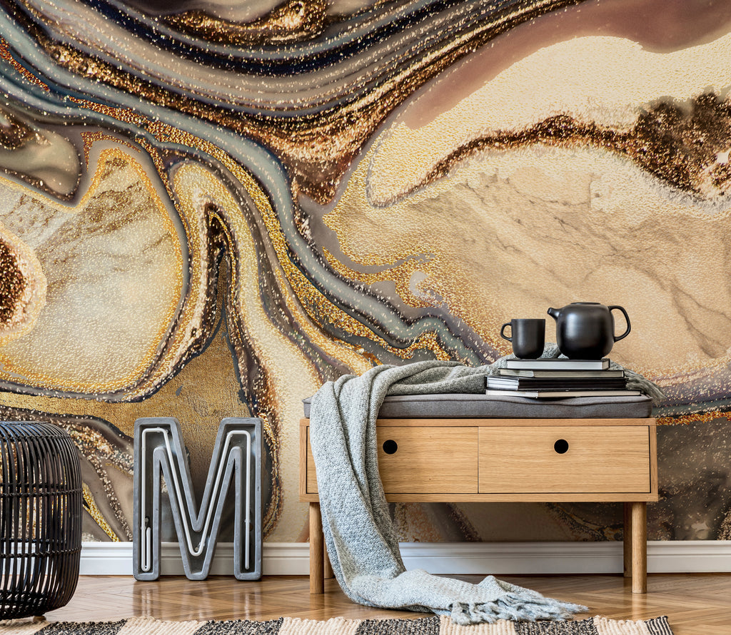 Popular Geode Artist Brings More Designs to Wallpaper