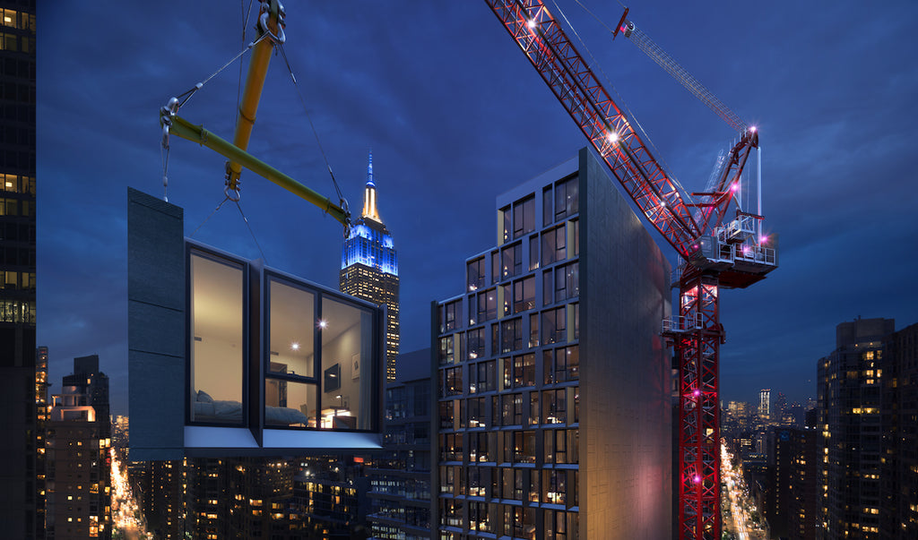 El hotel modular más alto del mundo se eleva en Nueva York, con la ayuda de Autodesk