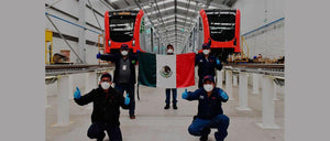 CAF México entrega primera unidad de tren para Metro de Manila, Filipinas