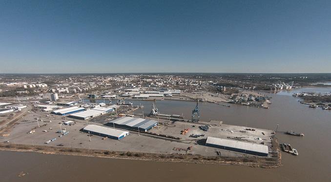 Dredged materials help create residential area in Finland