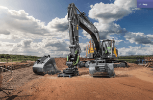 Updated Volvo excavators offer 10% more fuel efficiency