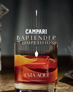 La competencia que celebra el alma de la coctelería mexicana regresa:&nbsp;  Campari Bartender Competition 2025