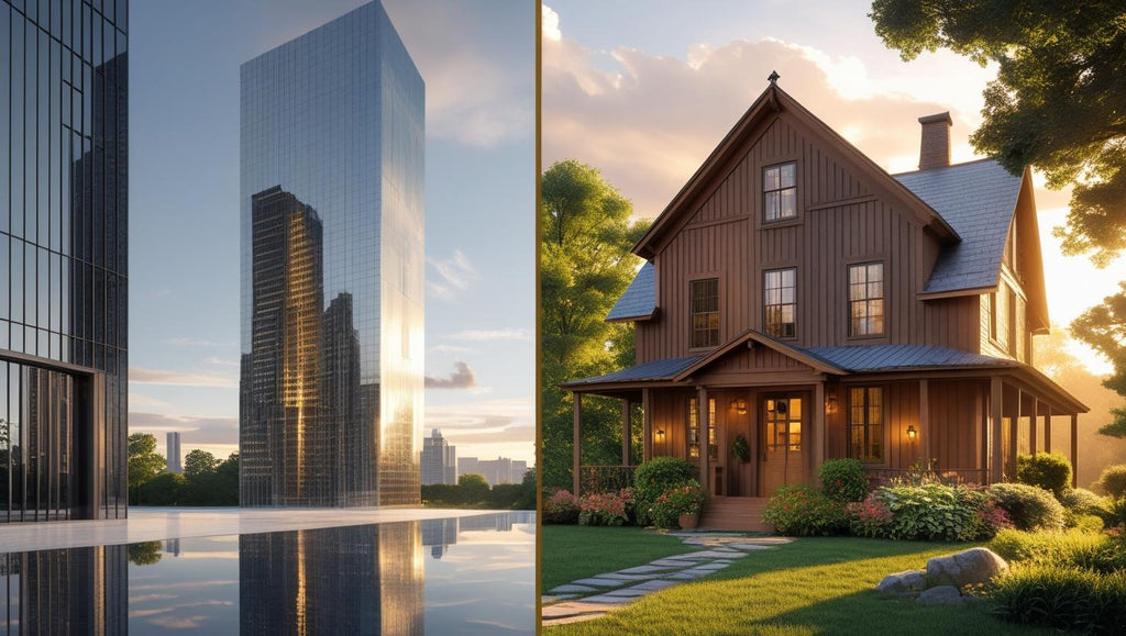 Cold Steel vs. Warm Hearth: The Unending Battle Between Soulless Modernism and Scorned Tradition in American Architecture