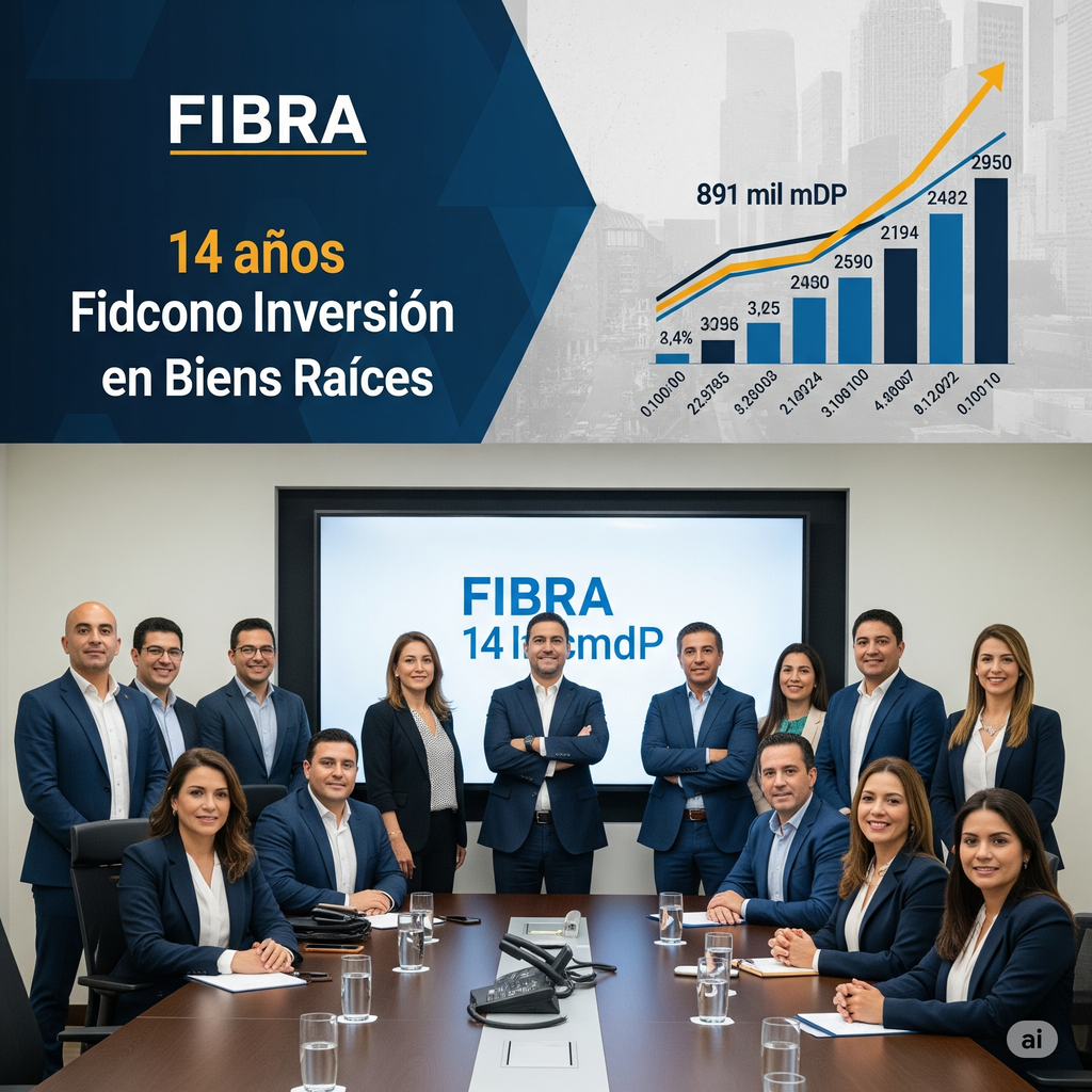 FIBRAs suman 891 mil mdp en activos en 14 años de operación