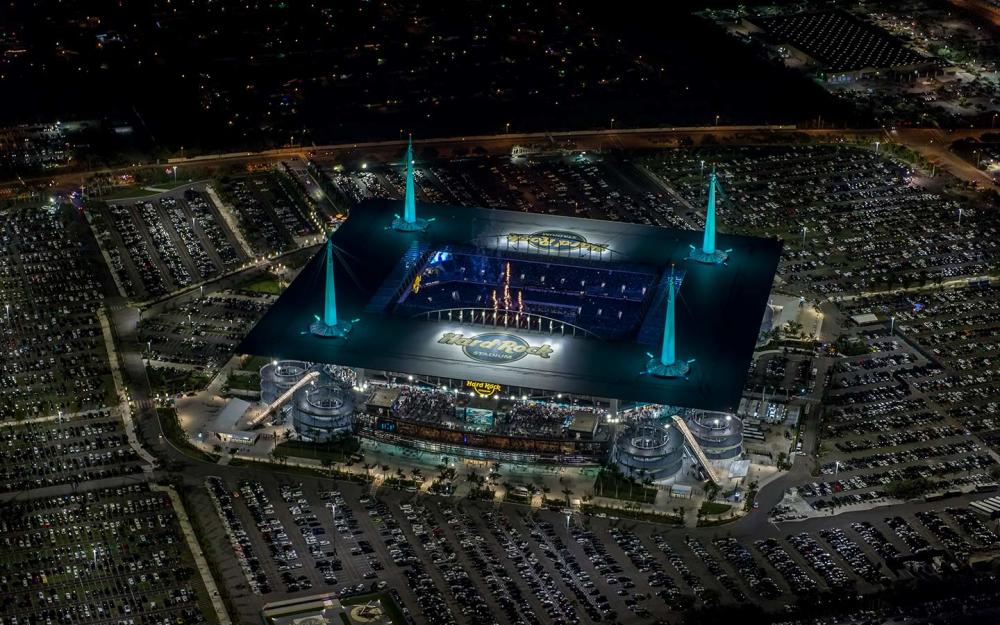 El Hard Rock Stadium recibe la certificación LEED Gold por sus esfuerzos en materia de sostenibilidad