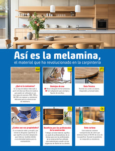 Así es la melamina, el material que ha revolucionado en la carpintería