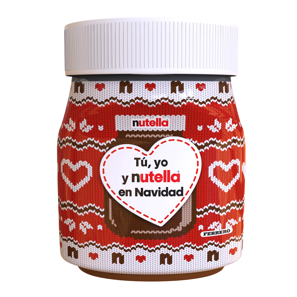 NUTELLA NAVIDAD CON AMOR