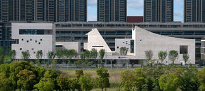OPEN architecture weaves rooftop gardens throughout its shanfeng academy building