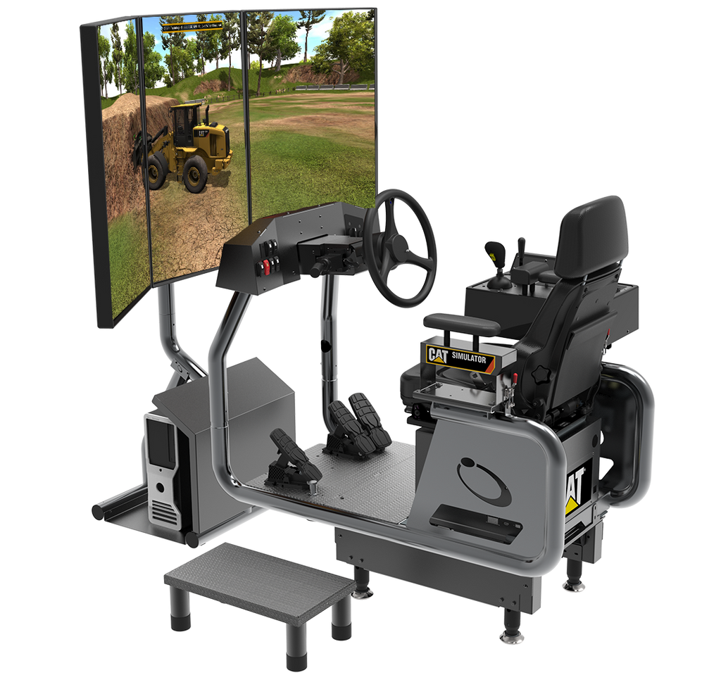 Simuladores Cat® El nuevo sistema compacto de cargador de orugas SimLite
