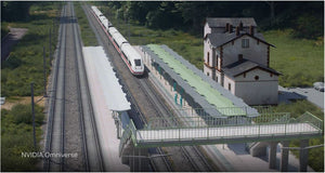 En la Vía: Deutsche Bahn Crea un Digital Twin de Toda la Red Ferroviaria de Alemania en NVIDIA Omniverse