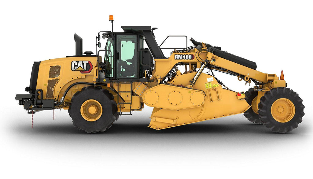 Caterpillar presenta el mezclador giratorio RM400