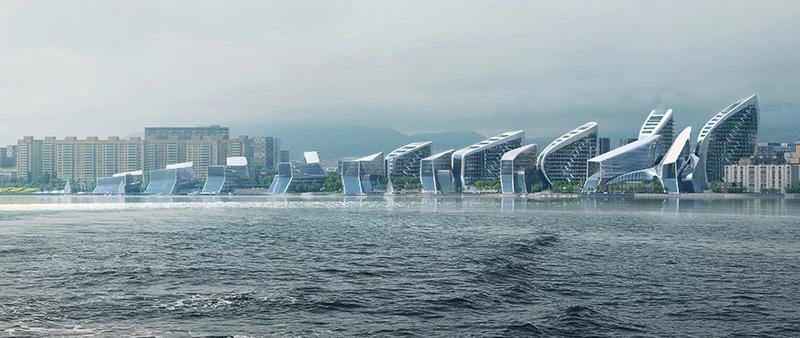 Zaha Hadid Architects. Proyecto Novorossiysk