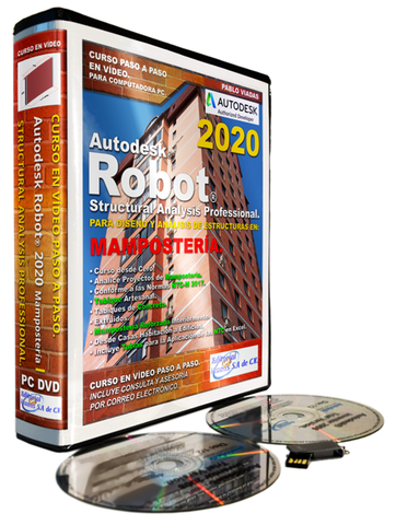 Curso de Autodesk Robot Structural 2020 Para Diseño y Análisis de Estructuras en Mampostería