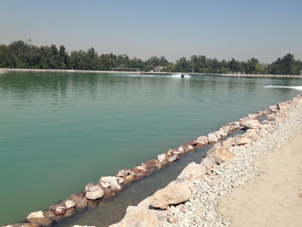 Termina la construcción del lago artificial en Ciudad Deportiva
