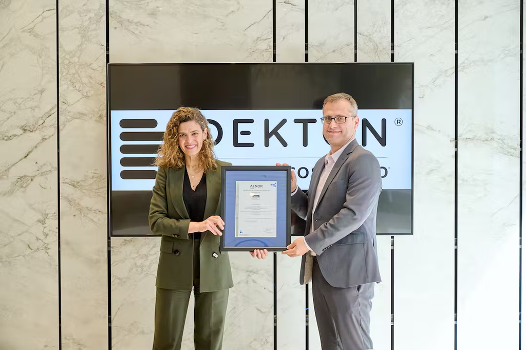 Cosentino obtiene el certificado Residuo Cero de AENOR para Dekton