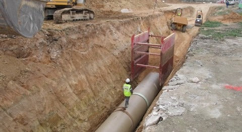 Inicia construcción de colector para evitar inundaciones en Chalco