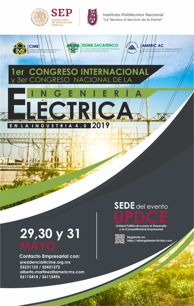 1er Congreso Internacional y 3er Congreso Nacional de Ingeniería Eléctrica