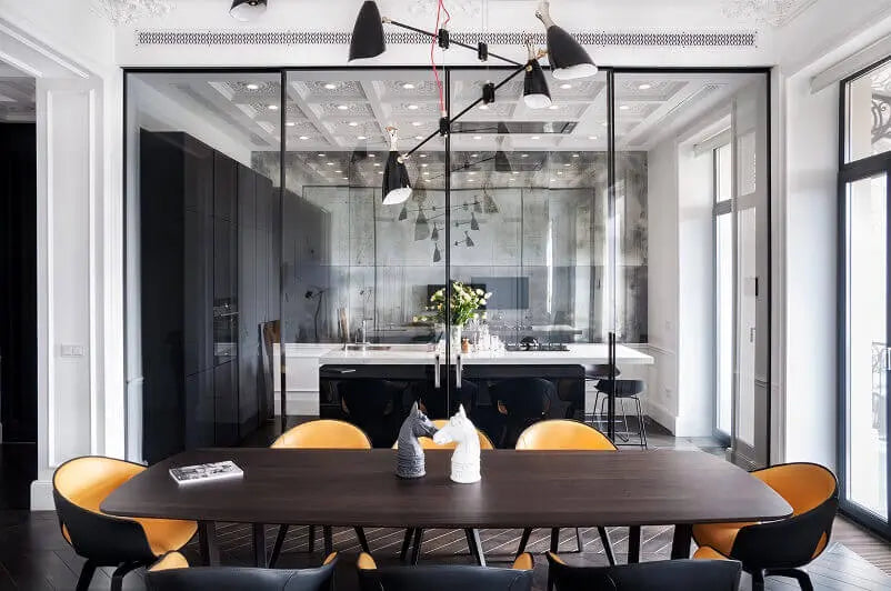 Interior Design Project – Contemporary Apartment in a 19th Century Building
