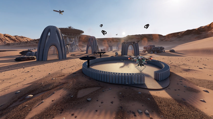 Científicos ahora pueden construir estructuras con enjambres de drones voladores