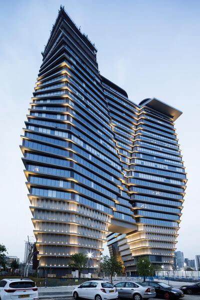 Dekton by Cosentino, en el edificio ToHa de Tel-Aviv