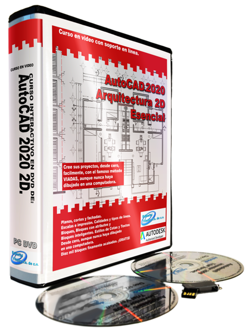 Curso de AutoCAD 2020 Arquitectura 2D Esencial Para Diseño Arquitectónico en Dos Dimensiones.