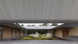 Eskew Dumez Ripple designs courtyard pavilion for Burden Center in Baton Rouge
