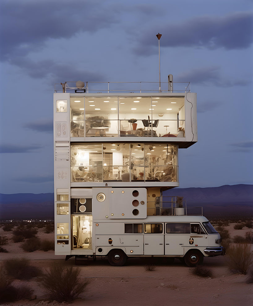 uniendo el estilo de vida nómada con la vida moderna