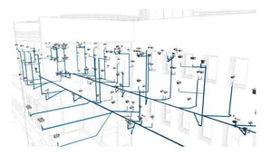 Construcción modular de sistemas de tuberías en proyectos relevantes