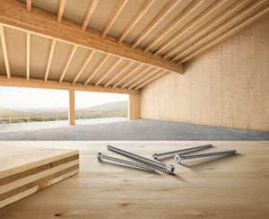 The ideal cast for a supporting role in timber construction