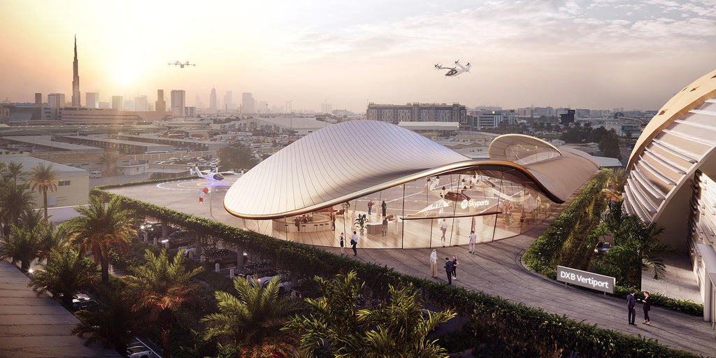 Foster + Partners diseña el vertipuerto de Dubái