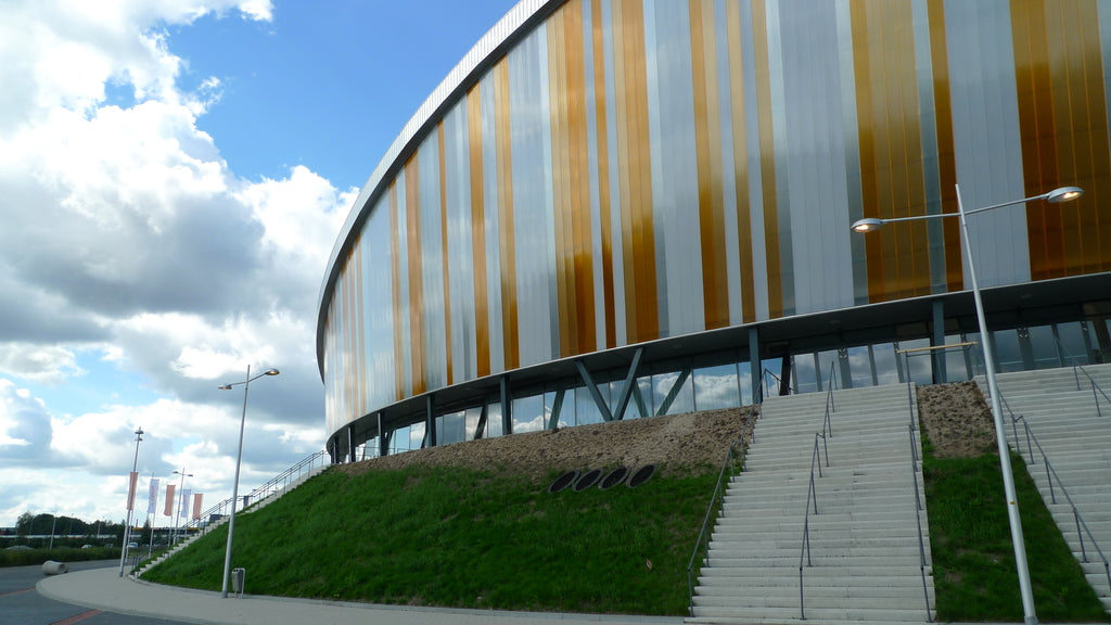 Round Facade at Omnisport Arena Apeldoorn | Rodeca