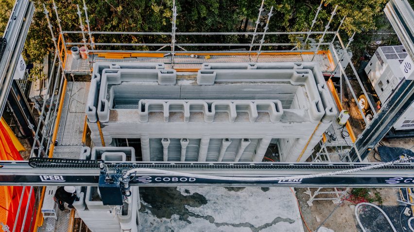 Hannah begins construction on "first multi-storey 3D-printed house in the US"