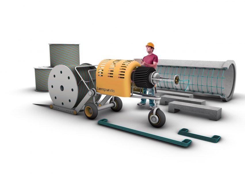 Hemp rebar could offer low-cost non-corroding alternative to steel
