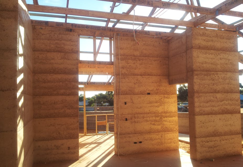 Cheap, tough and green: why aren't more buildings made of rammed earth?