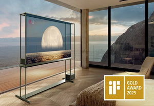 LG es reconocido por su excelencia en diseño en los iF Design Award 2025