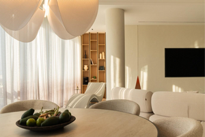 HIMACS aporta serenidad y elegancia a este ático familiar lleno de luz en Belgrado