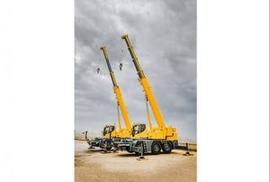 Fast telescoping using rope pull technology for Liebherr LTC 1050-3.1 compact crane