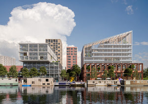 Mecanoo unveils design for 80,000-sq-m Amstel district in Amsterdam